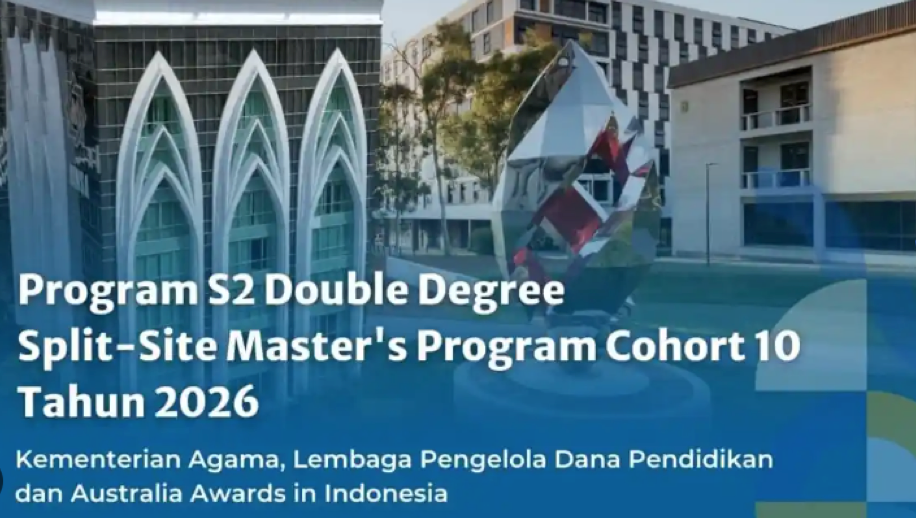 Pendaftaran Beasiswa S2 Double Degree Kemenag 2026 Dibuka: Syarat, Link, dan Jadwal Lengkap