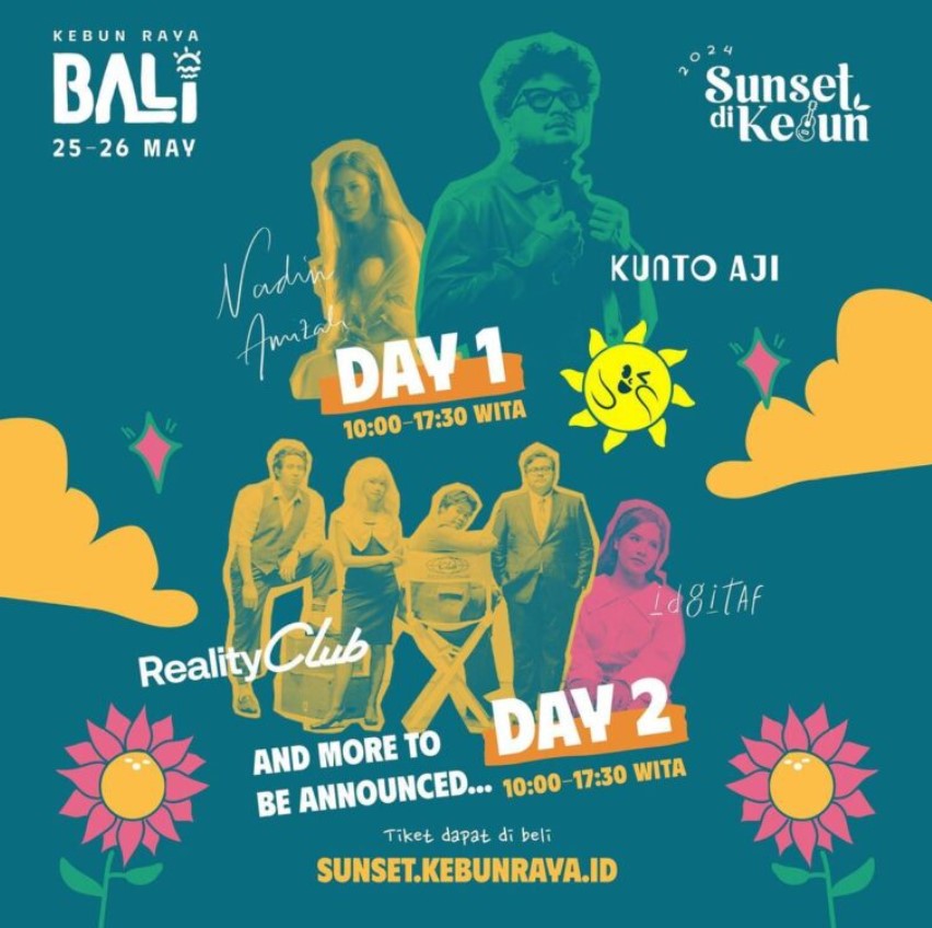 Nikmati Atmosfer Sore di Konser Sunset Kebun Raya Bali 2024, Jangan Sampai Ketinggalan!