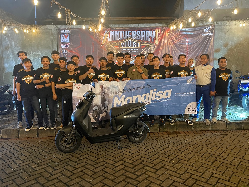 HUT ke-1 VIORI Chapter Tangerang, Wahana Makmur Sejati Dorong Komunitas Motor Honda Jadi Pelopor