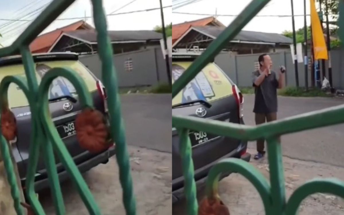Viral! Bapak Ini Diomelin Pemilik Rumah Karena Parkir Sebentar Ingin Sholat, Netizen Malah Hujat Si Ibu