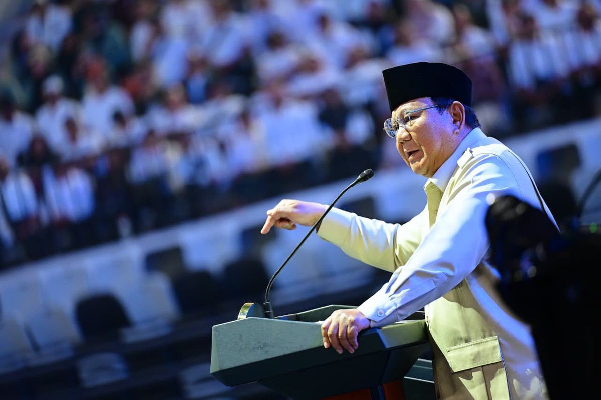 Prabowo Semprot yang Pesimistis, Suruh Angkat Kaki Cari Negara Lain Kalau Merasa Indonesia Suram