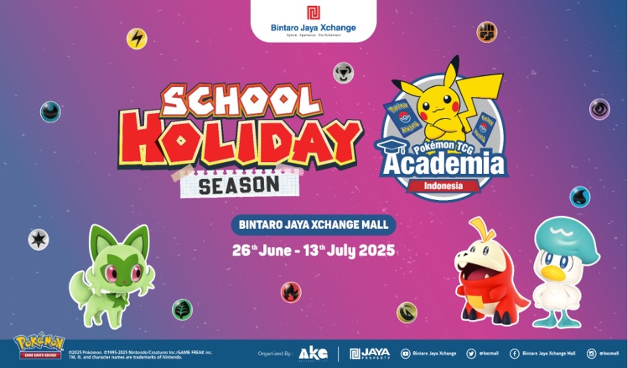 Serunya Pokemon TCG Academia Hadir di Bintaro Xchange Mall Selama Libur Sekolah