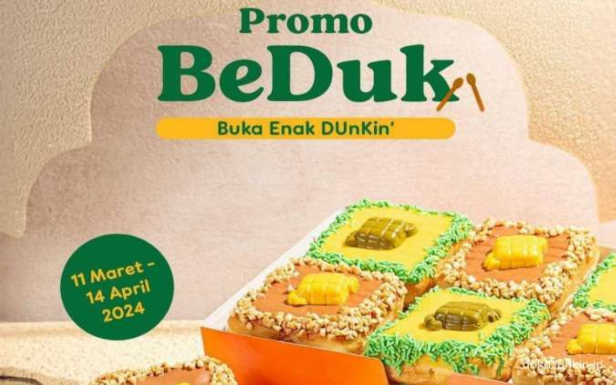 Sikat! Ada Promo Dunkin Donat Hari Ini 1 April 2024, Beli 7 Gratis 5 Donat Cuy