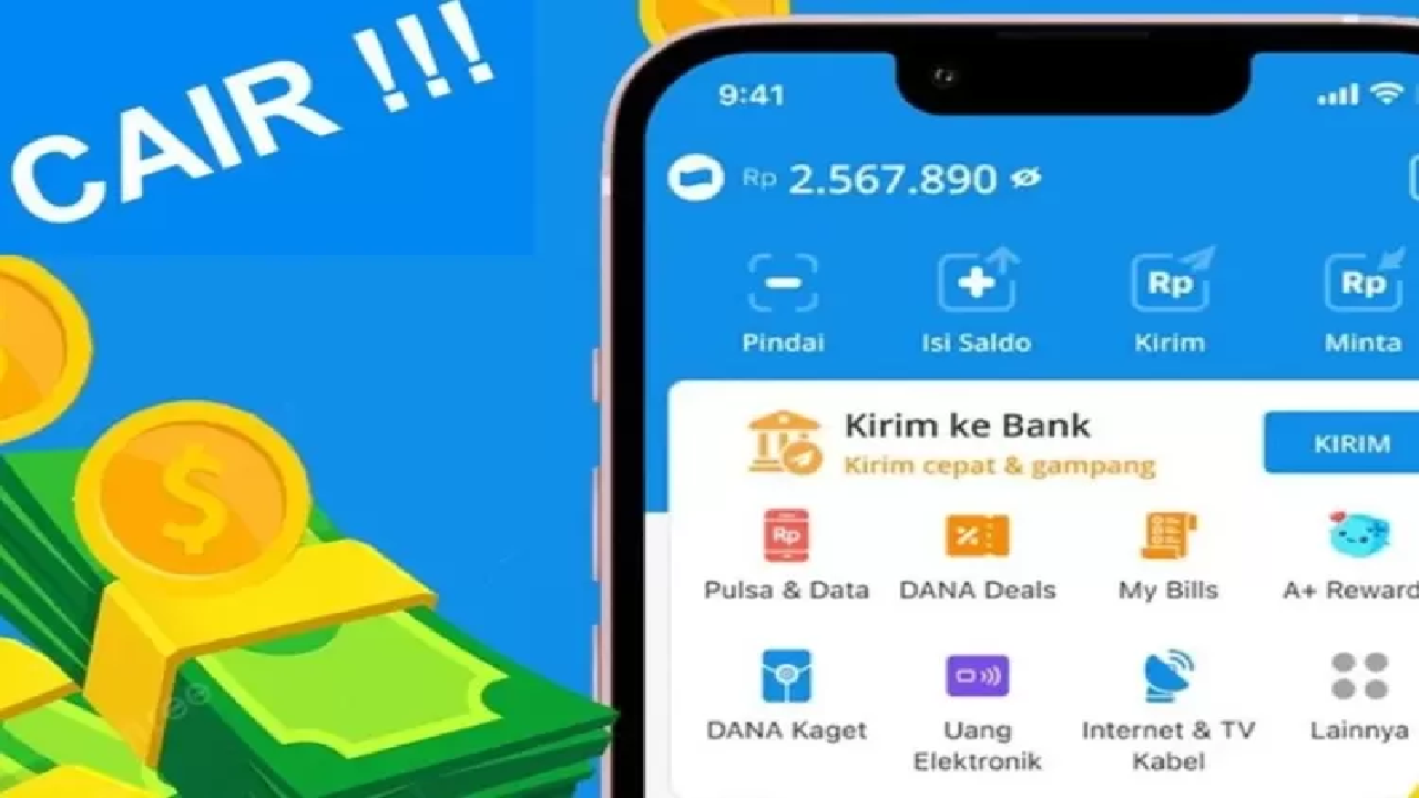 Satu Kali Klik Bisa Dapatkan Saldo Gratis Link DANA Kaget 4 Agustus 2025 Rp 60.000