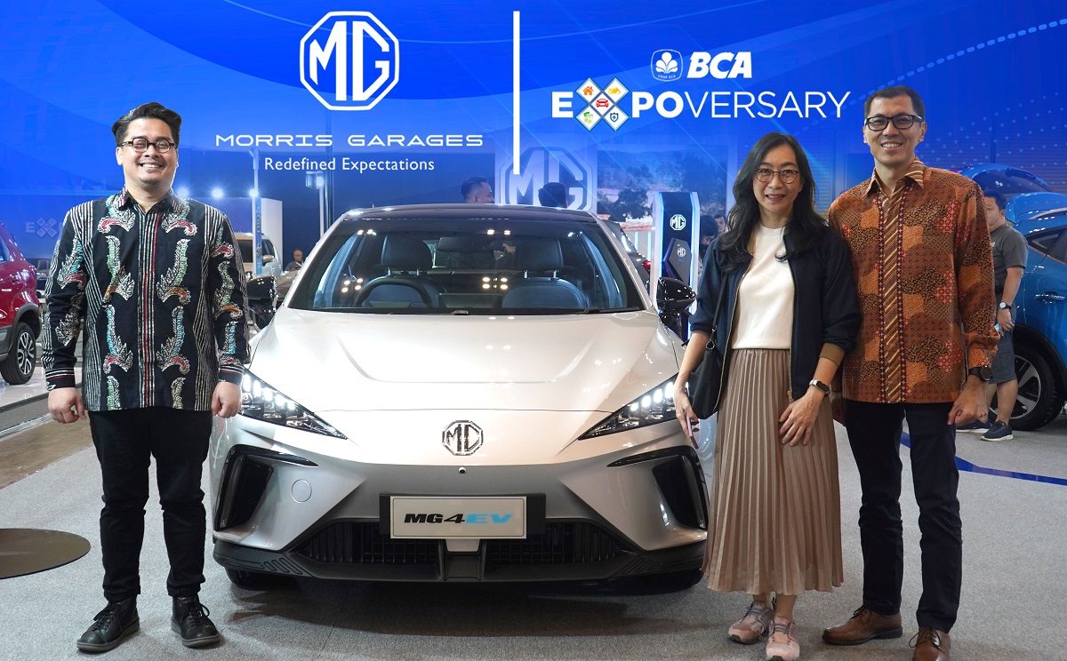 MG Motor Indonesia Menyala di BCA Expoversary 2024, Sinergi Kuat untuk Masa Depan Mobilitas Berkelanjutan