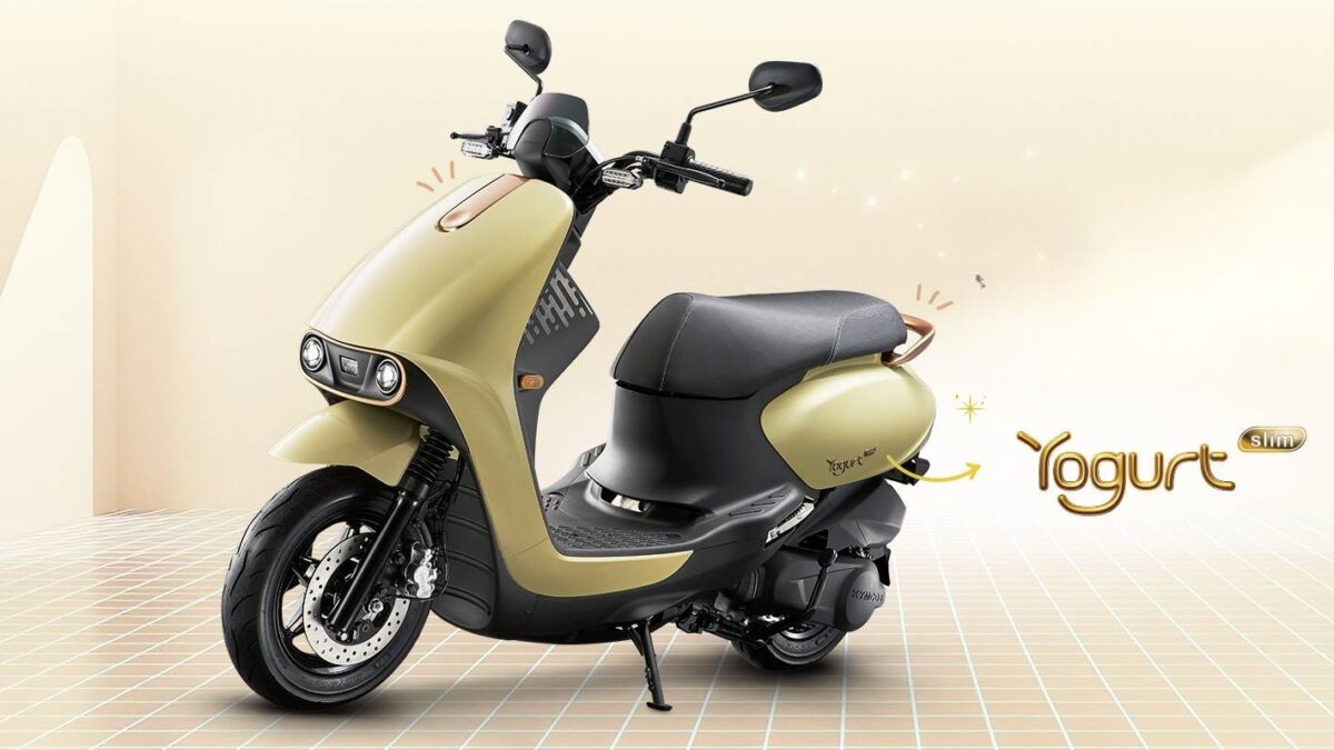 Kymco Yogurt Slim 125 Resmi Meluncur, Skutik 125cc Lebih Ringan 2 Kg dengan Fitur Modern dan Desain Premium