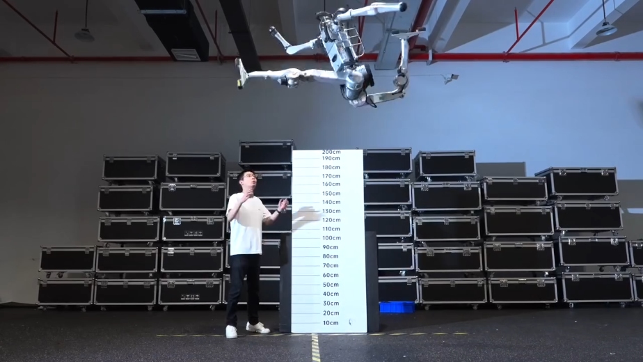 Robot Unitree China Makin Gesit, Lari 45,6 Km/Jam dan Lompat 2 Meter, Benarkah Bisa Menyamai Atlet Dunia?