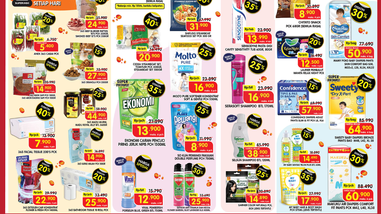 Promo Superindo 22 Juli 2025: Lifebouy Pencuci Piring Cuma Rp6.000
