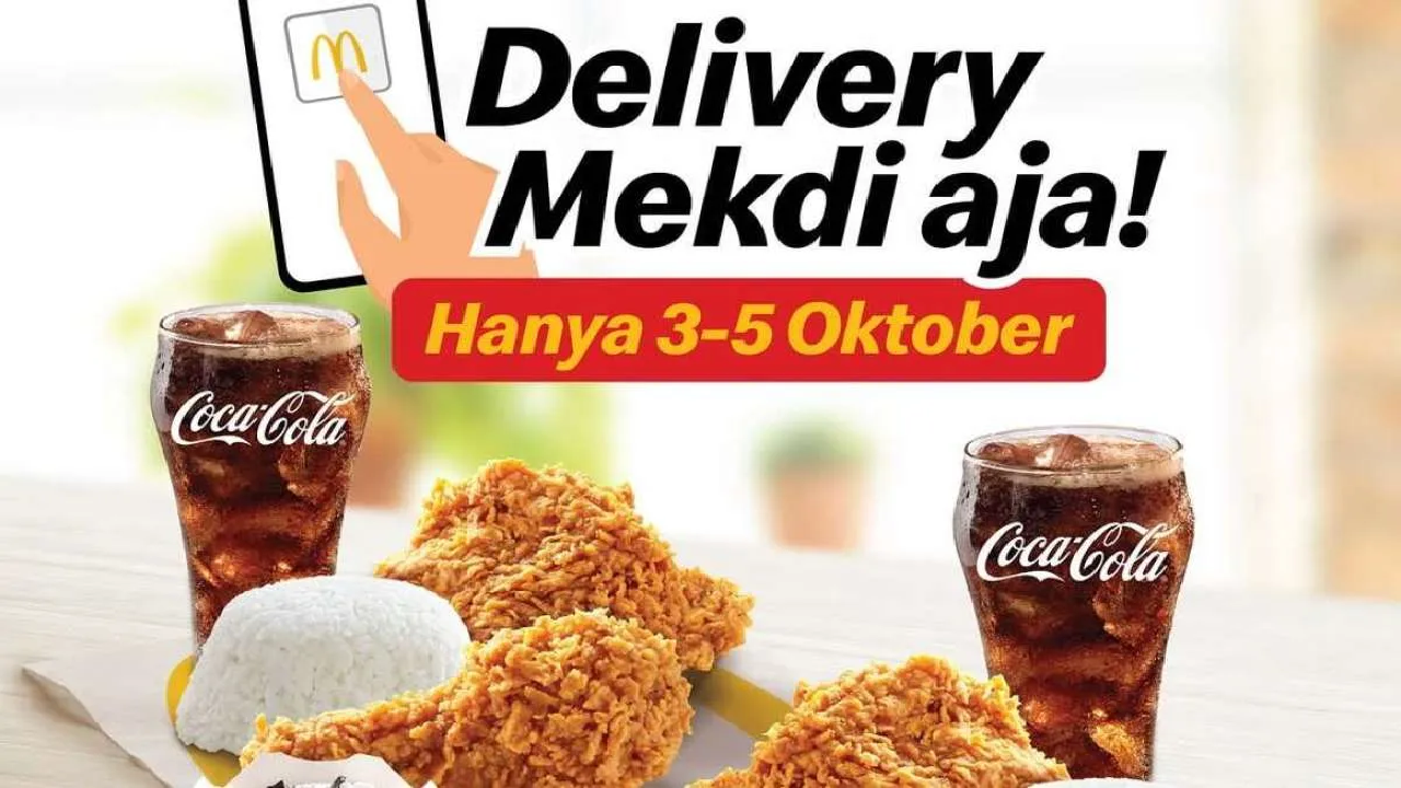 Promo McD Khusus Delivery: Paket 2 PaNas 2 Plus 2 McFlurry Cuma Rp 70 Ribuan