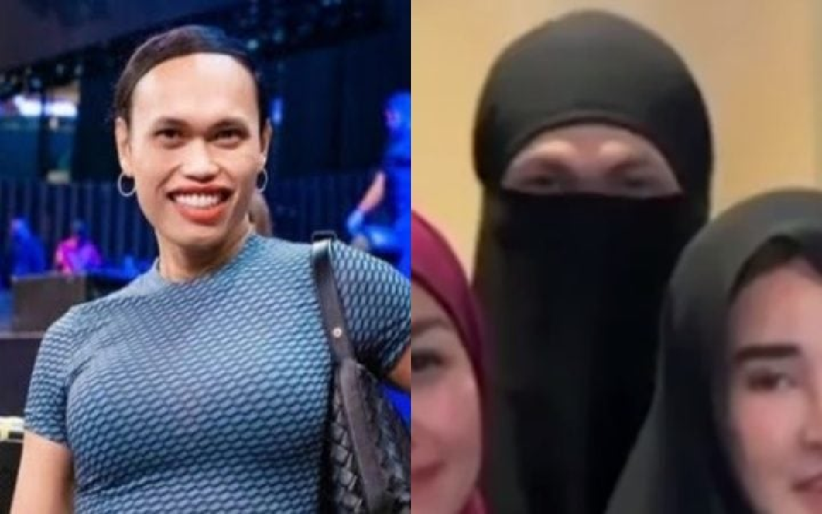 Wanda Hara Viral Ikut Kajian Hanan Attaki di Barisan Wanita Pakai Cadar