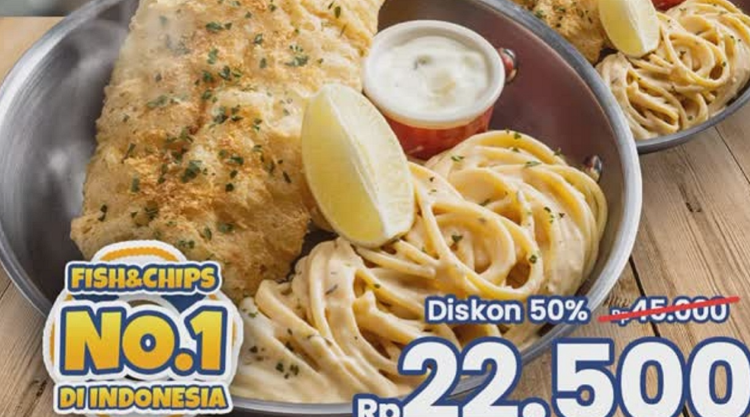 Pecinta Kuliner Merapat Kuy! Ada Diskon 50% di Fish Streat