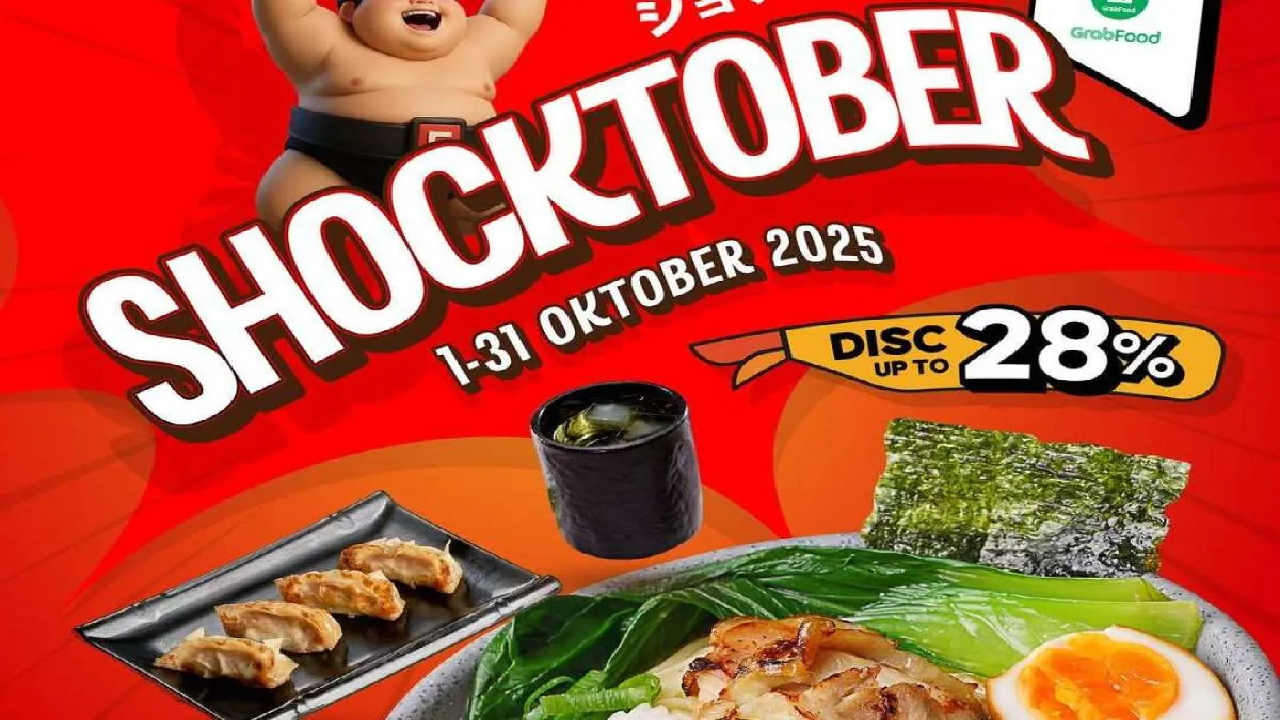 Gas! Promo Gokana Bertajuk Shocktober: 5 Paket dengan Menu Spesial Diskon sampai 28 Persen