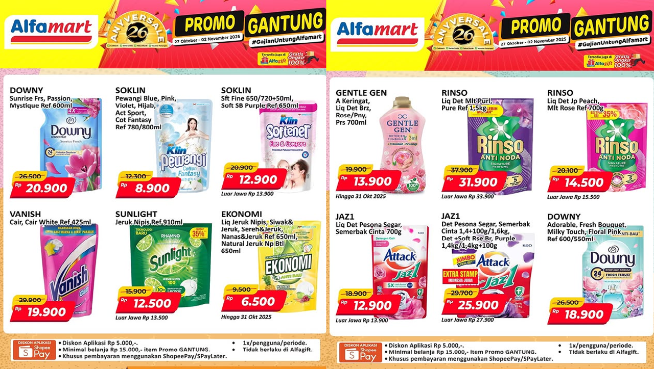 Promo Alfamart 29-31 Oktober 2025: Margarin Forvita Cuma Rp5.000an