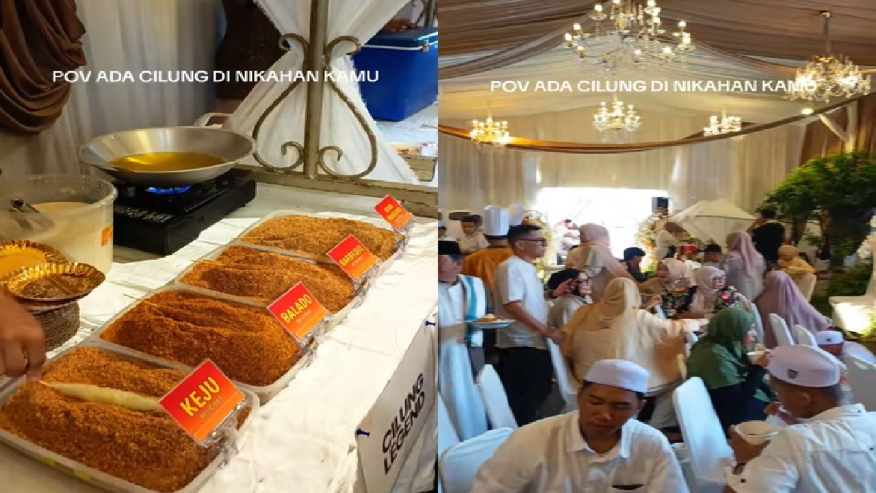 Vibes Bocah, Viral di Medsos Pernikahan Sediakan Jajanan SD 