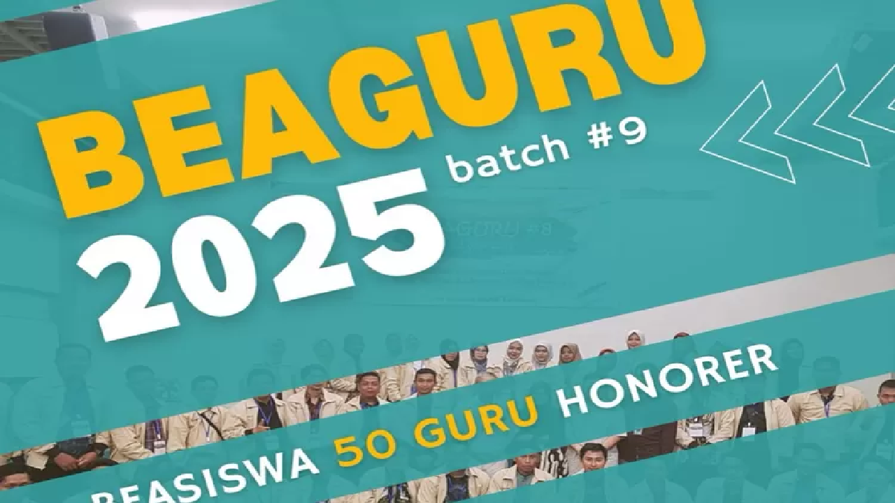Segera Daftar! Program Beaguru 2025 Buka Kuota Terbatas untuk Guru Honorer