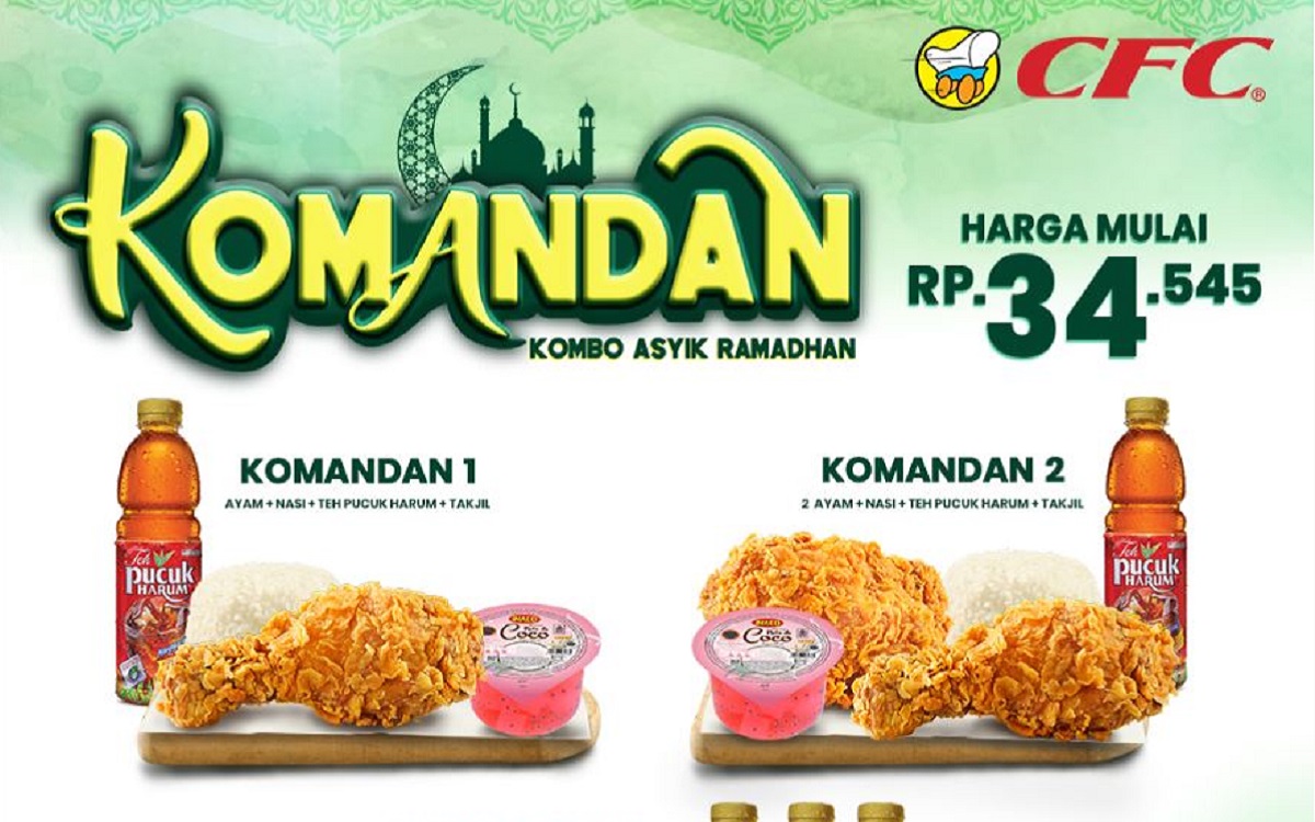 Promo Kombo Asyik Ramadhan di CFC: Paket Lengkap + Takjil Cuma Rp 30 Ribuan, Intip Pilihan Menunya!