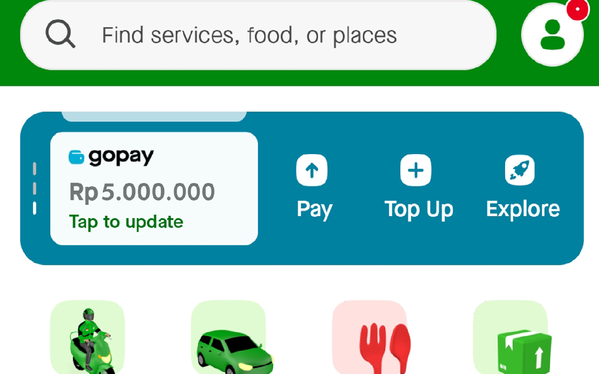 Cara Mudah Transfer Saldo Gopay ke Akun Gojek Lain dan Transfer ke Antar Bank