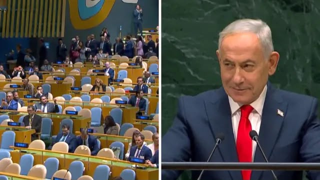Netanyahu Naik Mimbar, Delegasi RI Angkat Kaki dari PBB, Solidaritas Palestina Kembali Ditegaskan