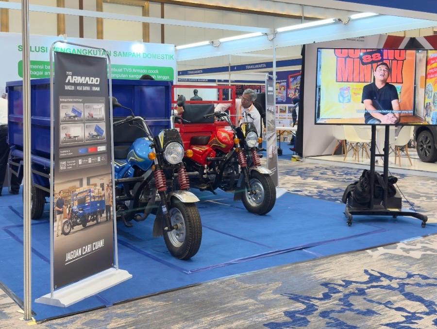 TVS Indonesia Perkenalkan Kendaraan Niaga Roda Tiga TVS Armado di ICEF – IPFE 2026