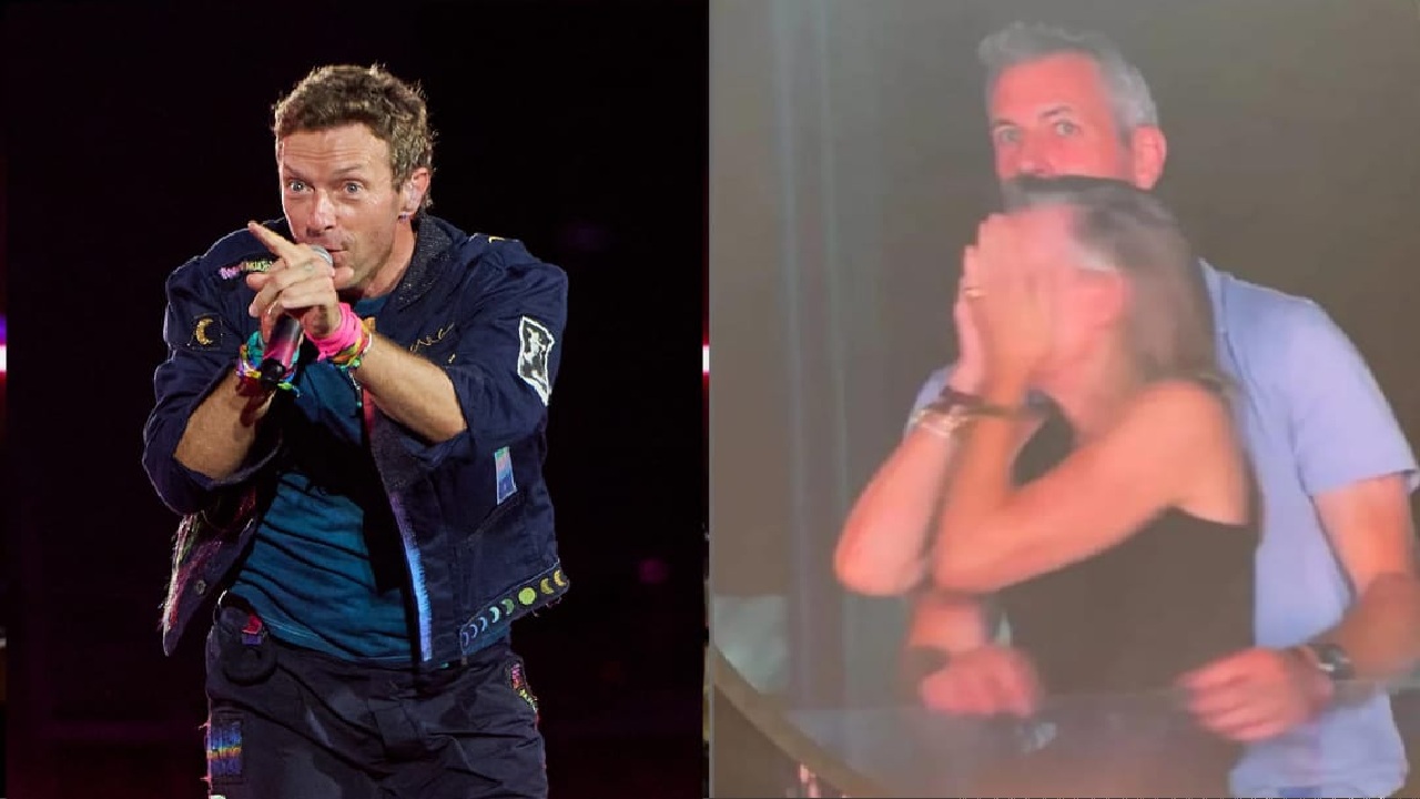 Bos dan Karyawan Terciduk 'Kissing Cam' di Konser Coldplay, Ini Kata Chris Martin