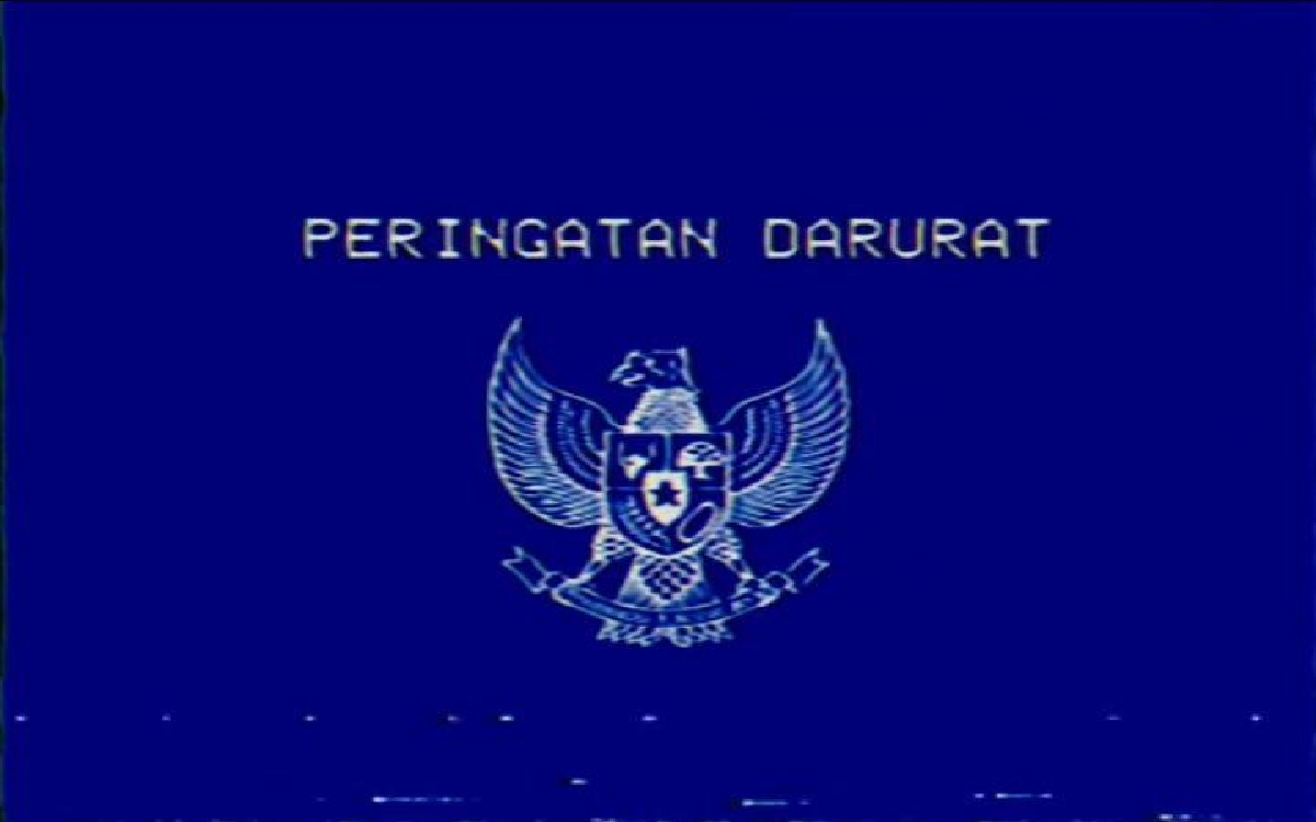 Viral Gambar Garuda dengan Latar Belakang Biru Bertuliskan PERINGATAN DARURAT, Ini Maksudnya