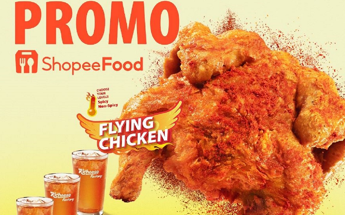 Promo Terbaru dari Richeese Factory: Beli Combo Flying Chicken Makin Hemat di ShopeeFood!