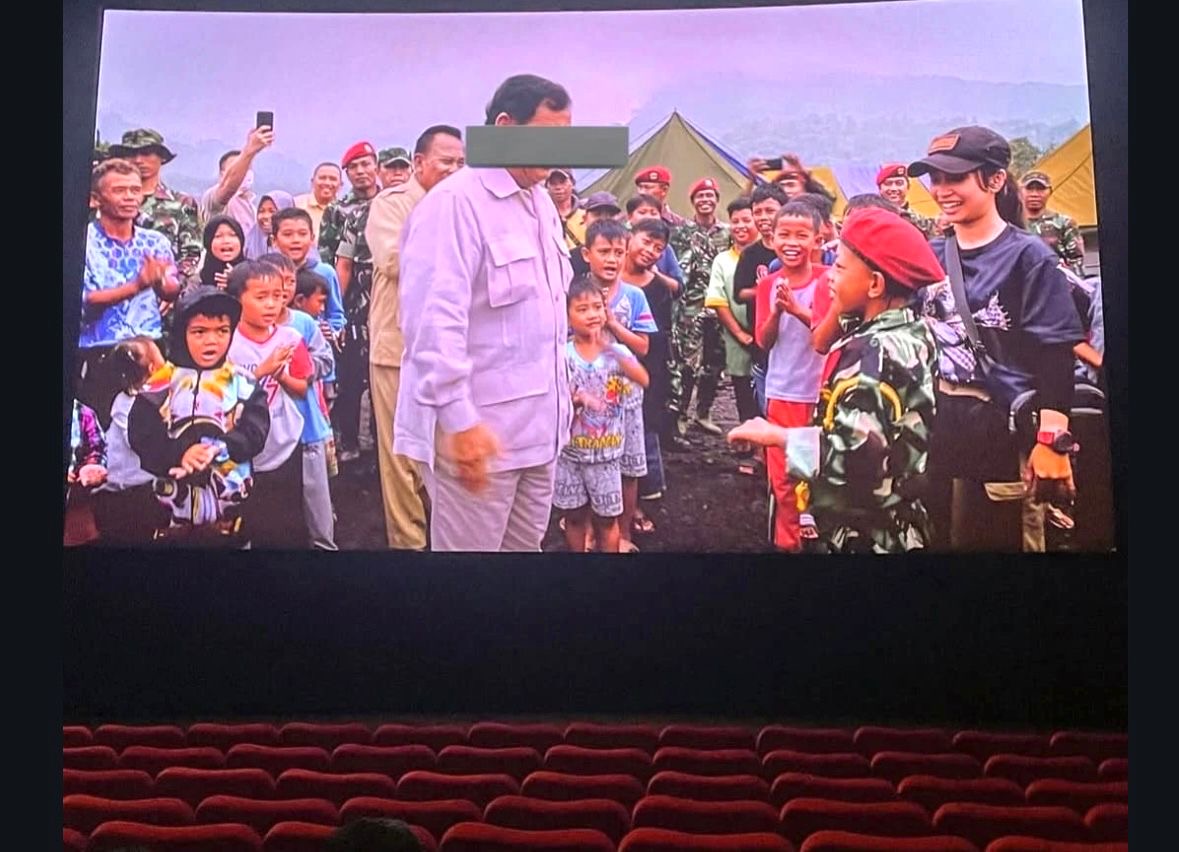 Netizen Kompak: Mending Telat Masuk Bioskop daripada Nonton Video Prabowo