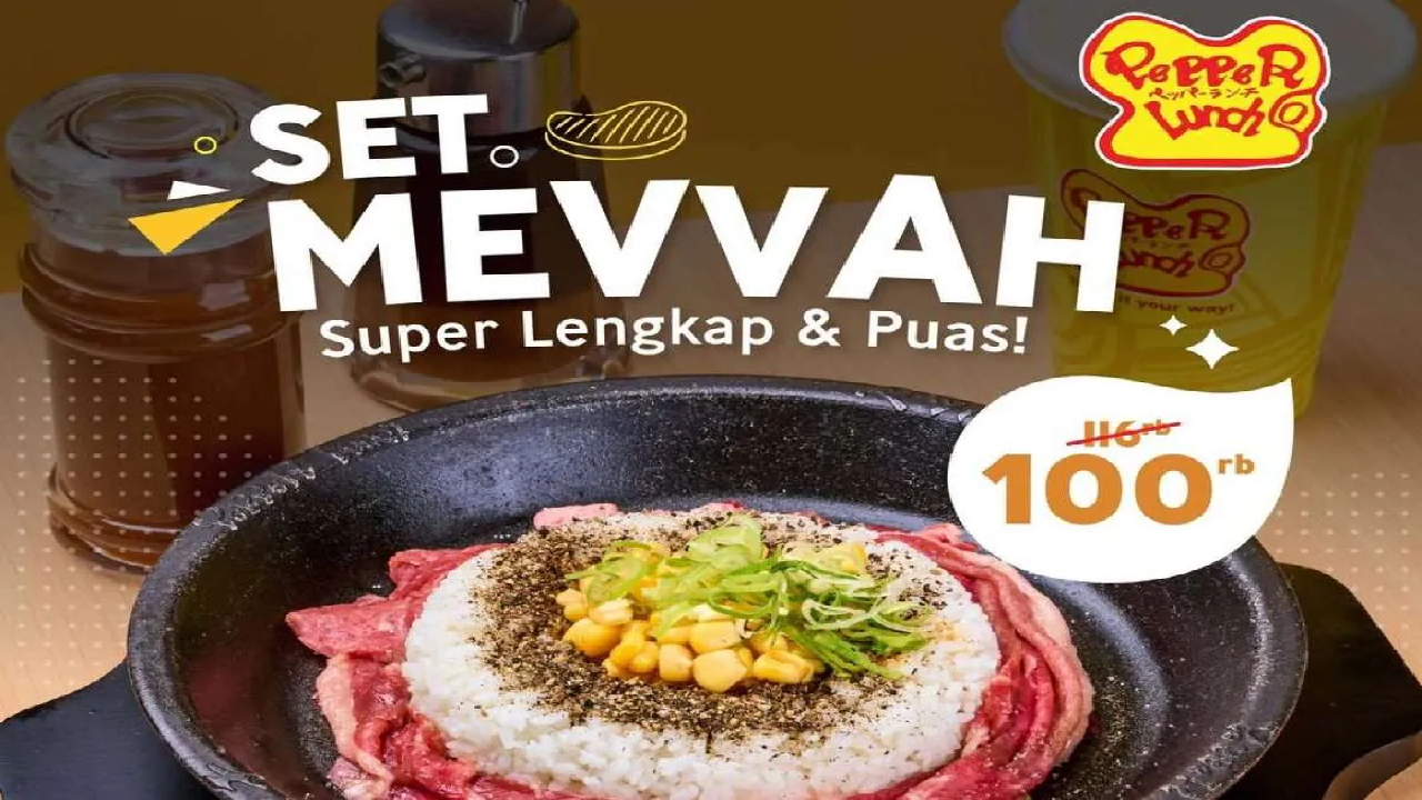 CEK Promo Terbaru Pepper Lunch Desember 2025, Ada 3 Paket Ekonomis Mulai Rp100.000