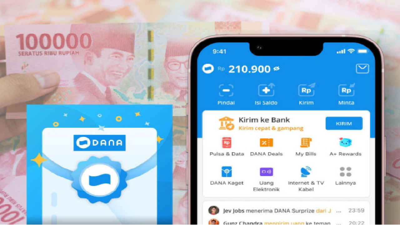 Saldo DANA Kaget Gratis Langsung Cair Kamis 8 Mei 2025 Rp 100.000