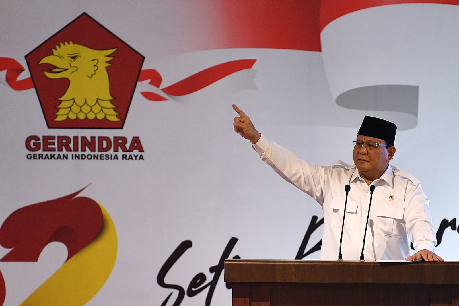Survei Poltracking: Elektabilitas Gerindra Tertinggi, Capai 23,2 Persen