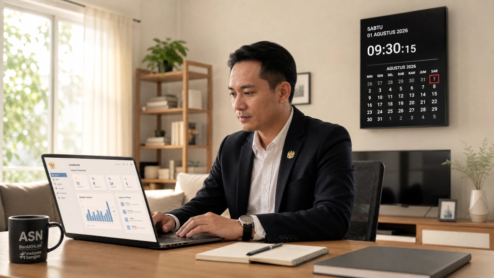 Alasan di Balik Perpanjangan WFH ASN Mulai Agustus, Pelayanan Publik Diklaim Tetap Optimal!