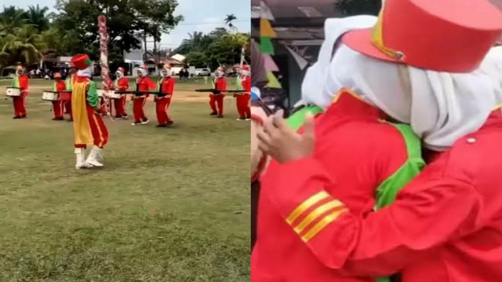 Viral Penampilan Drum Band MTSN 7 Sungai Bahar Batal Gegara Kejutan Ultah untuk Camat