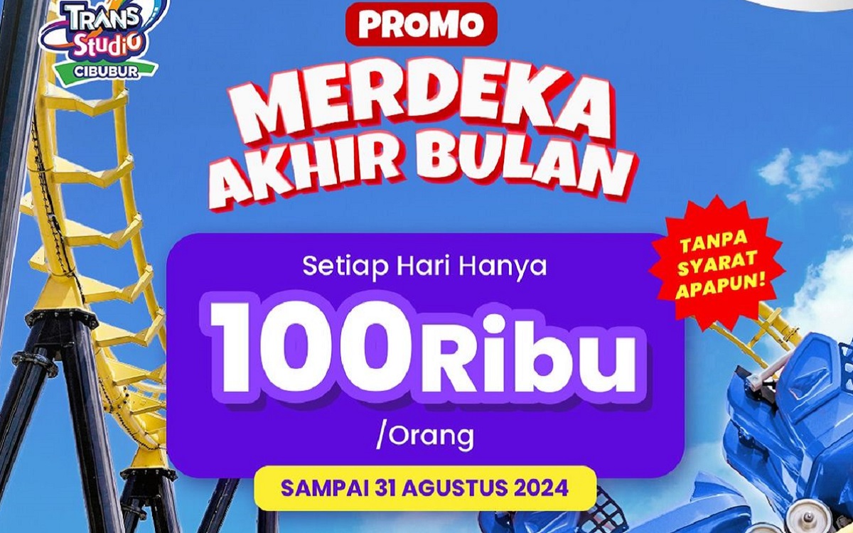 Rencanakan Liburan Seru di Trans Studio Cibubur: Ada Promo Rp 100 ribu untuk Tiket Masuk!