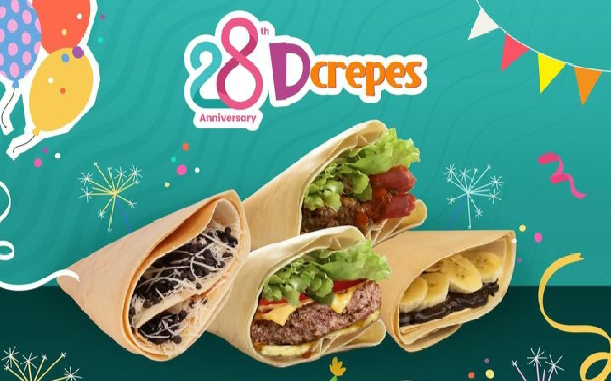 Yuk Serbu 3 Promo Menarik Dcrepes Spesial Anniversary ke-28, Ada Menu Serba Rp28.000!