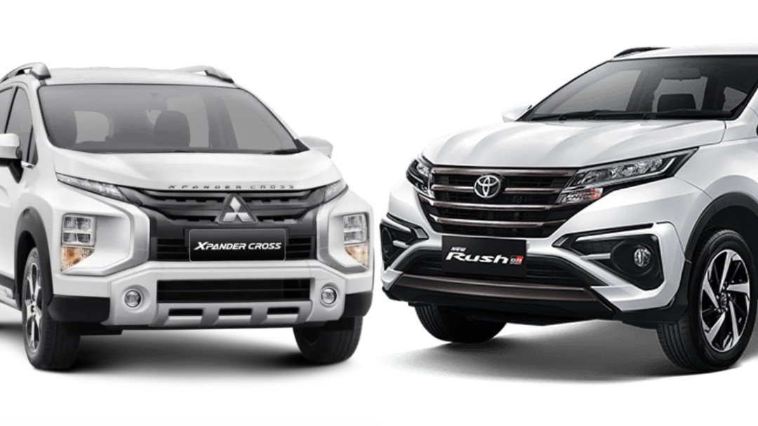 Perbandingan Mitsubishi Xpander Cross Premium Package vs Toyota Rush TRD Sportivo, Pilih SUV Keluarga Nyaman atau Super Aman?