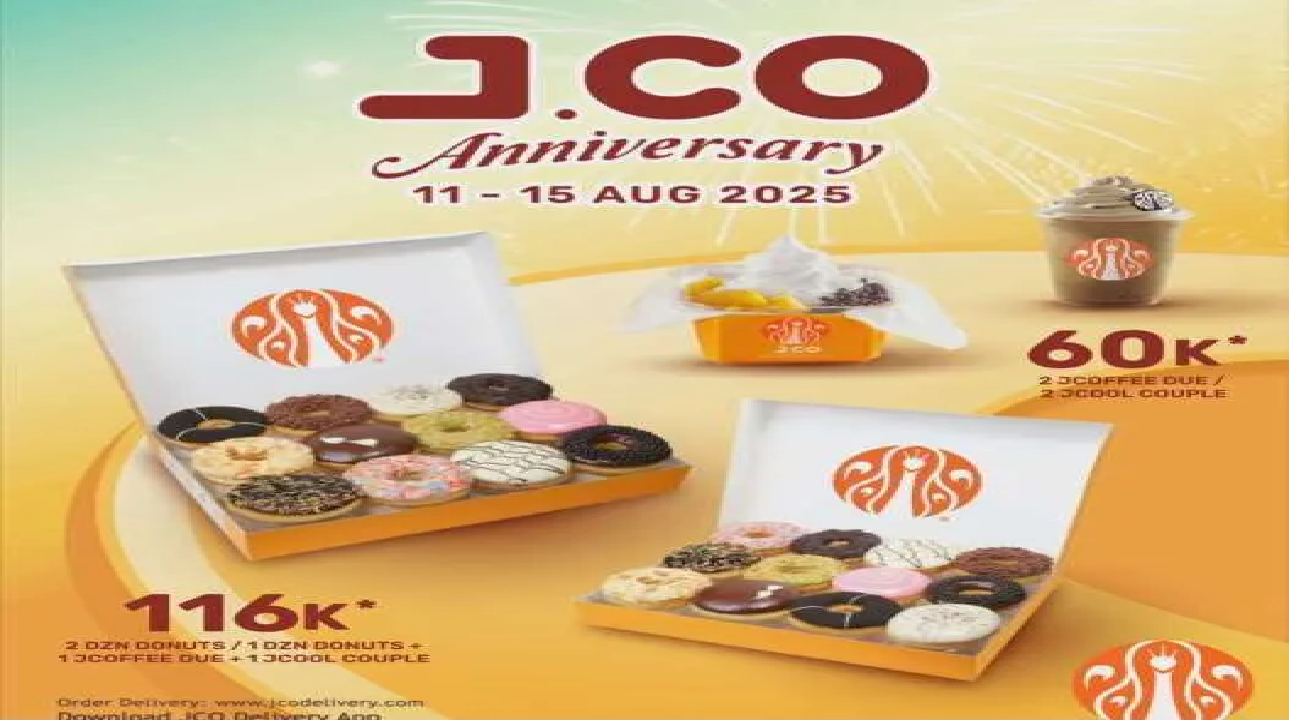Hari Terakhir! Ambil Promo Menarik Aniversary JCO Ke-20: 2 Lusin JCO Cuma Rp 116.000