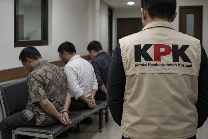 KPK Amankan17 Orang Beserta Uang Tunai dalam OTT Tadi Malam, Dugaan Korupsi Pengurusan HGB di Bogor