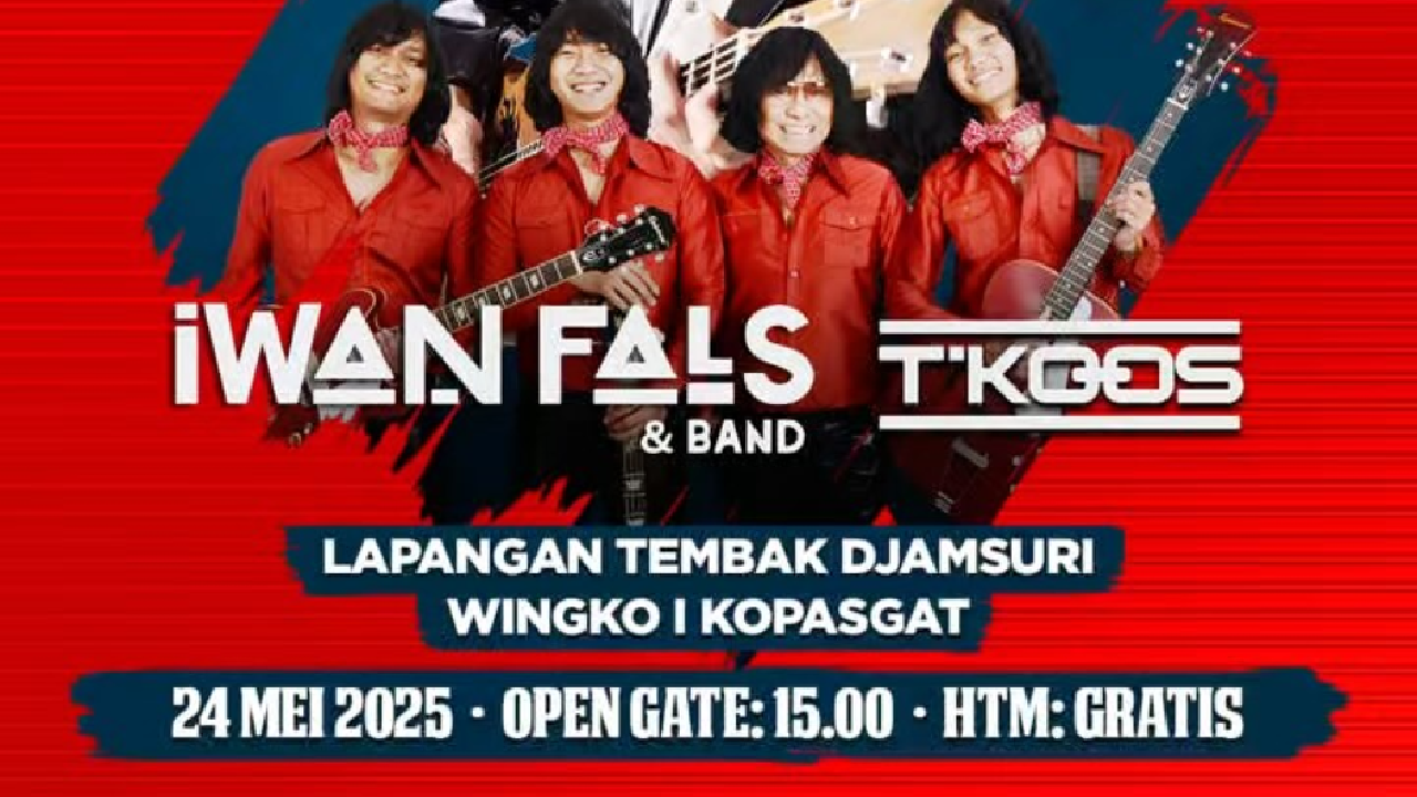 Iwan Fals Siap Gelar Konser Gratis, Cek Tanggal Ngonsernya di Sini!