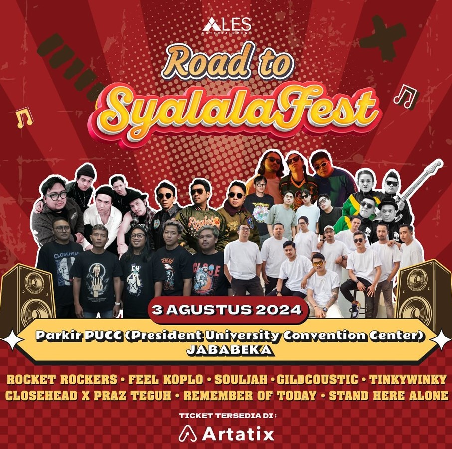 Jadwal Konser Road to Syalalafest Vol.2 di Cikarang, Siap-siap Merapat!