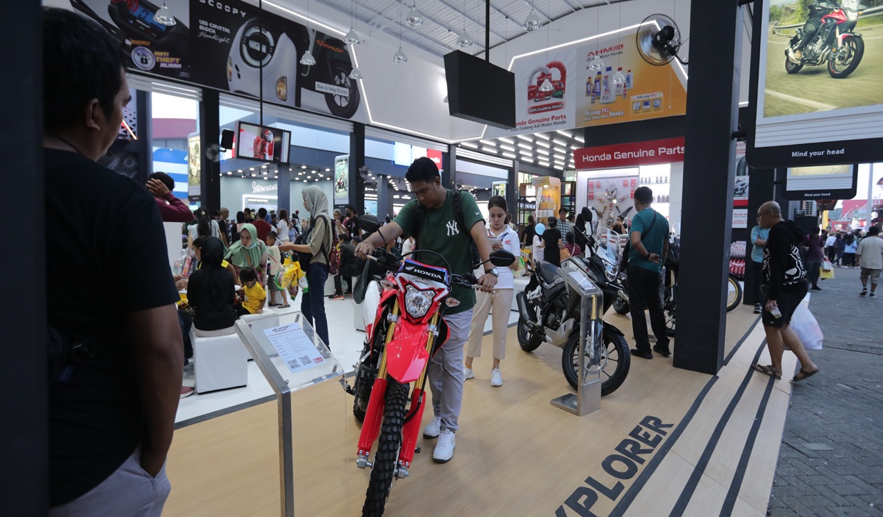 Jakarta Fair 2025 Dimeriahkan Deretan Merek Sepeda Motor Ternama