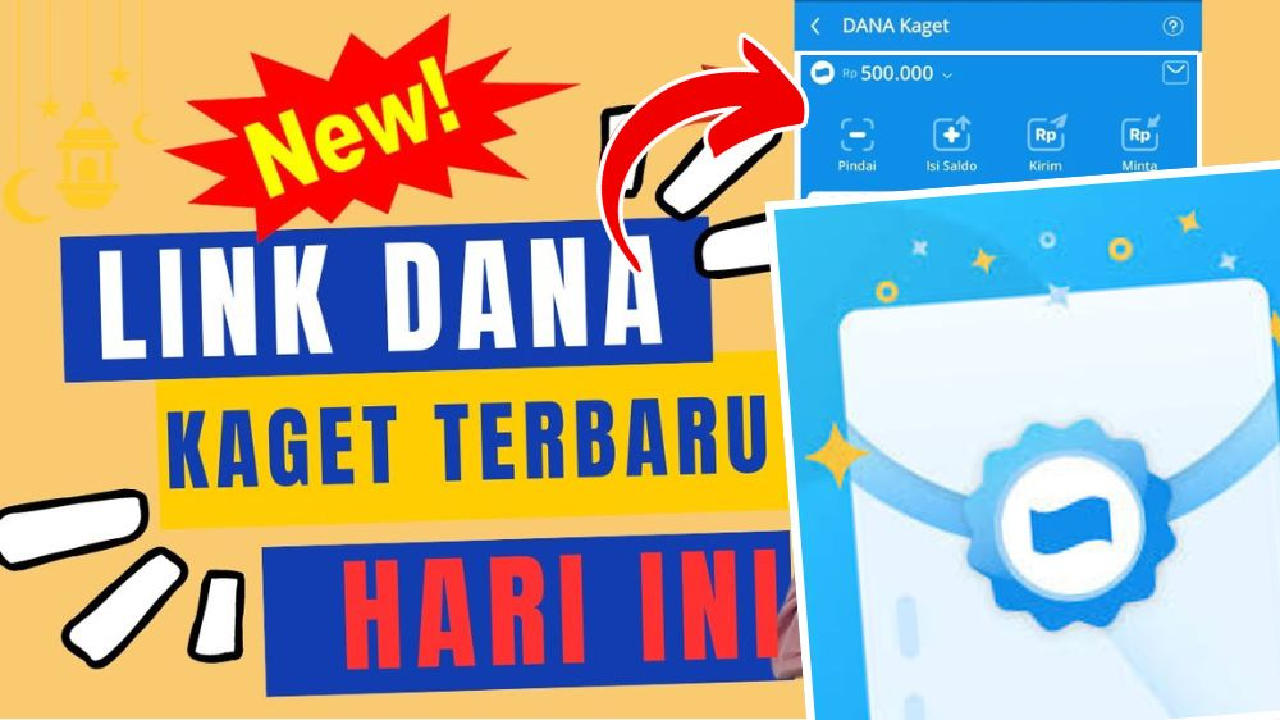 Selamat! Nomor Akun DANA Pribadi Kamu Berhak Klaim Link DANA Kaget Gratis Rp 90.000 Rabu 28 Mei 2025