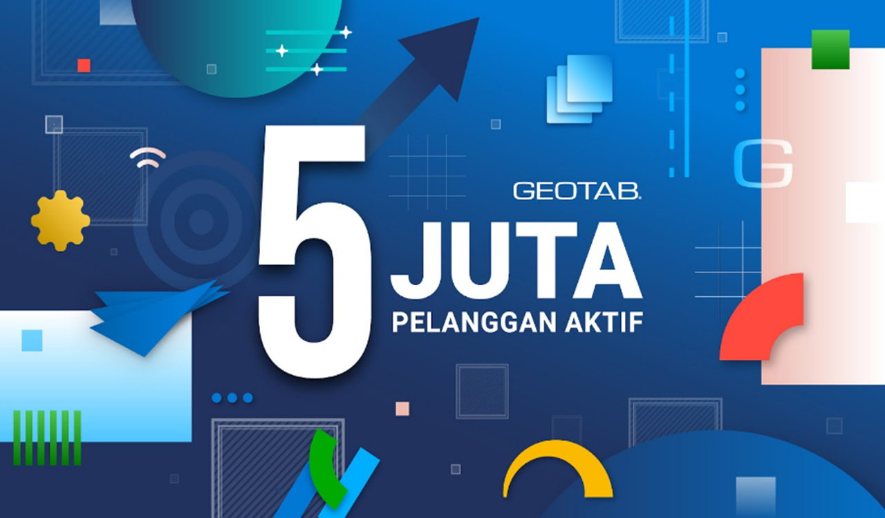 Geotab Catat Lebih dari 5 Juta Kendaraan Terhubung di Seluruh Dunia