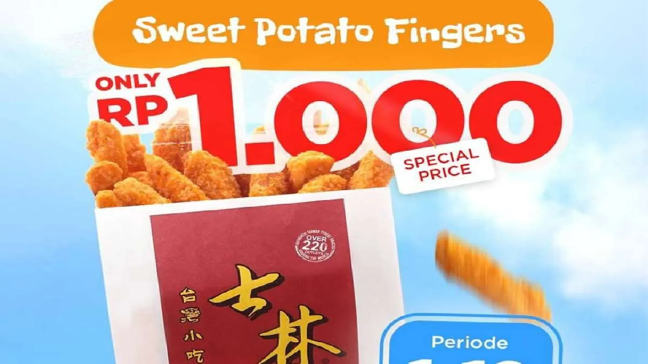 Promo Shilin 1-12 Oktober 2025: Potato Fingers Cuma Rp 1.000