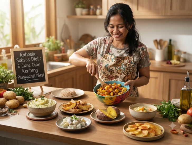 Rahasia Sukses Diet: 6 Cara Olah Kentang Pengganti Nasi yang Ampuh dan Lezat