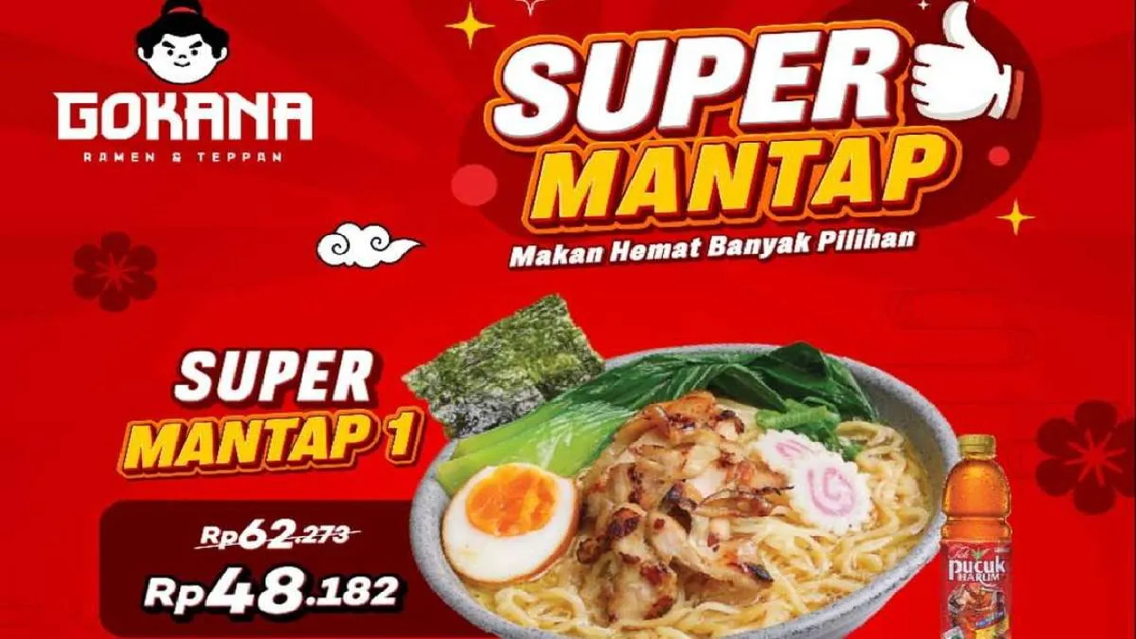Promo Terupdate Gokana:  3 Menu Spesial Mulai Harga Rp 40.000an Saja!