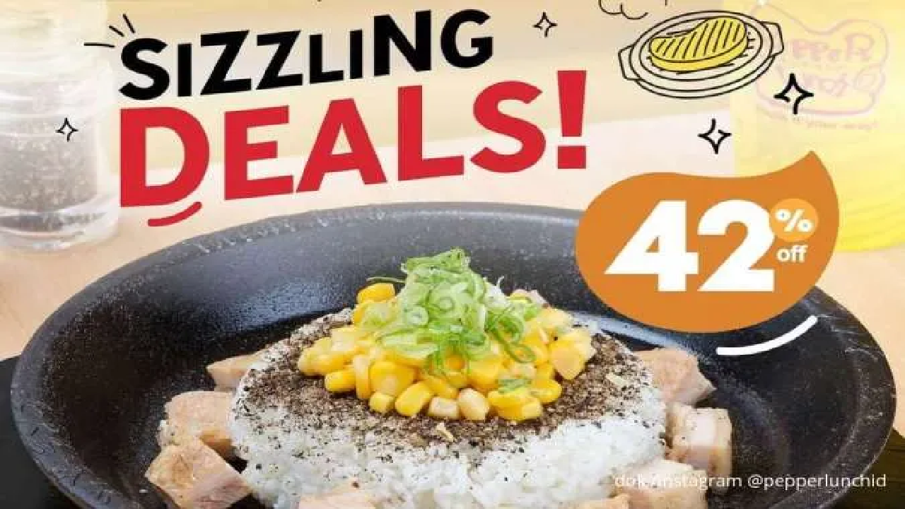 PROMO Pepper Lunch Khusus Juli 2025: Pepper Rice Komplit Masih Terjangkau!