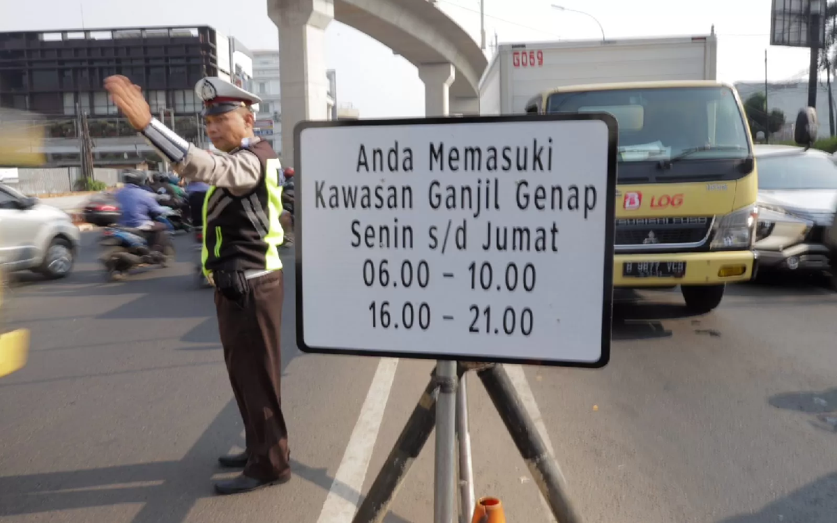 Awas! Ini 26 Titik Ganjil Genap di Jakarta Hari Ini Kamis 25 Juli 2024