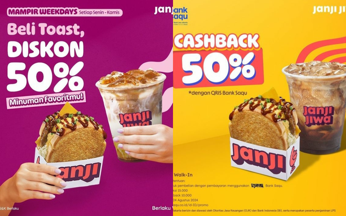 7 Promo Spesial Kopi Janji Jiwa Sepanjang Bulan Agustus 2024, Nikmati Diskon dan Cashback Hingga 50 Persen!