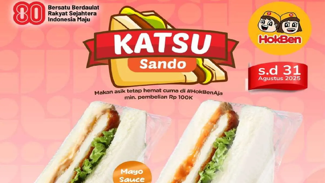 Hokben Adakan Promo Agustus 2025 Tebus Murah: 11 Menu Mulai Rp5.000an Saja!