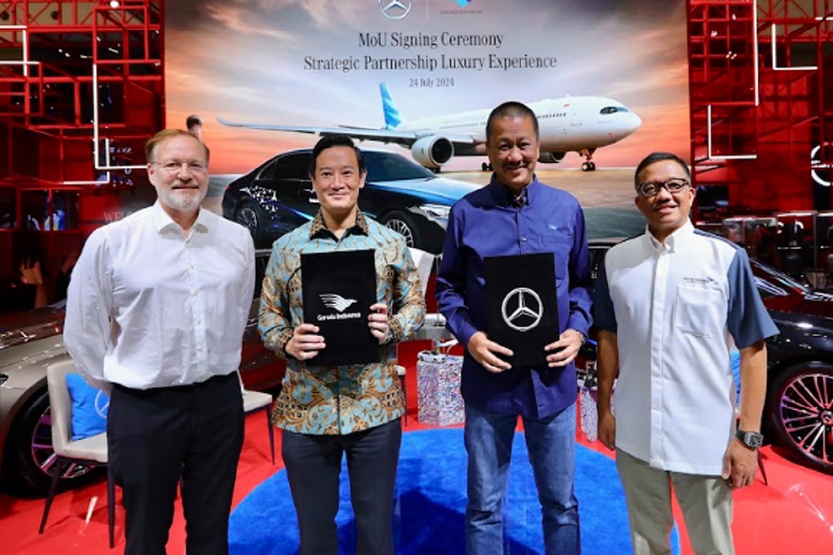 Mercedes-Benz dan Garuda Indonesia Kolaborasi Strategis Lewat Program LUXURY EXPERIENCE